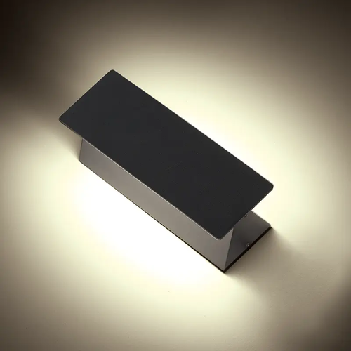 LED SMD АПЛИК 7W 210LM 190° 230V AC 3.000K ТЪМНО СИВ CRI80 IP54 30.000HRS - изображение 3