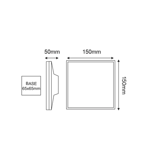 LED SMD WALL LUMINAIRE 8W 450LM 110° 230V AC 3.000K DARK GREY CRI80 IP54 30.000HRS - изображение 3