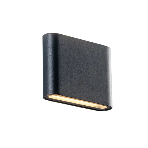 LED SMD АПЛИК 7W 310LM 60° 230V AC 3.000K ТЪМНО СИВ CRI80 IP54 30.000HRS