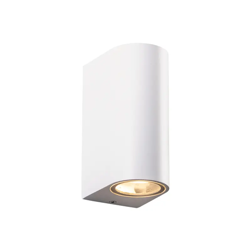 GU10 АПЛИК 230V AC МАТОВО БЯЛ IP65 MAX.2X35W