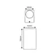 GU10 WALL LUMINAIRE 230V AC DARK GREY IP65 MAX.2X35W - изображение 2