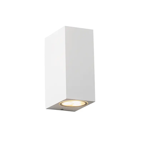 GU10 АПЛИК 230V AC МАТОВО БЯЛ IP65 MAX.2X35W
