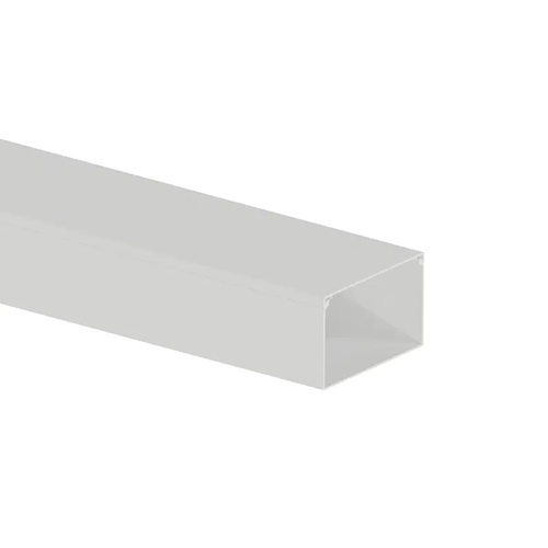 КАБЕЛЕН КАНАЛ 100X60mm БЕЗ ЗАЛЕПВАЩА ЛЕНТА С ДВОЙНО ЗАКЛЮЧВАНЕ БЯЛ
