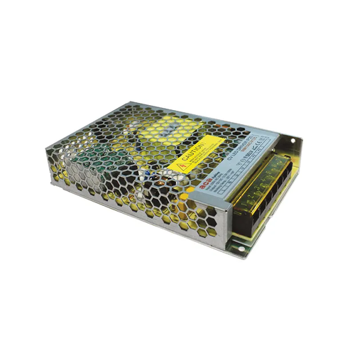 ^МЕТАЛЕН 5 ГОДИНИ CV LED ДРАЙВЕР 150W 230V AC-12V DC 12.5A IP20 С КЛЕМА