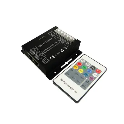 RGB LED КОНТРОЛЕР RJ45 30A 360W/12V 720W/24V И RF ДИСТАНЦИОННО