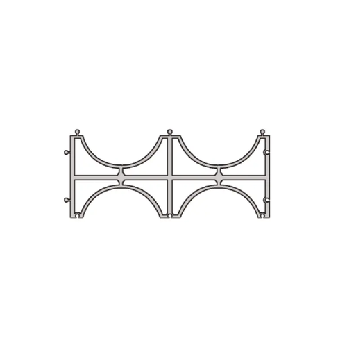 CAVIDOTTO SPACER, 4 CONDUITS, Φ125