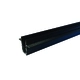 MAGNETIC TRIMLESS TRACK 48V DC 1M MATTE BLACK