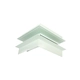 MATTE WHITE 90° OUTER CORNER FOR MAGNETIC TRIMLESS TRACK