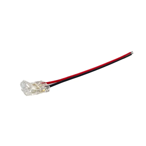 КАБЕЛЕН ЗАХРАНВАЩ КОНЕКТОР ЗА 8mm ЕДНОЦВЕТНА 2835&COB LED ЛЕНТА