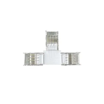 T-КОНЕКТОР ЗА 10mm SMD RGB 5050 LED ЛЕНТИ
