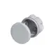 ^Φ80mmx40mm ВОДОУСТОЙЧИВА РАЗКЛОНИТЕЛНА КУТИЯ КРЪГЛА СИВА 4 ЩУЦЕРА IP55