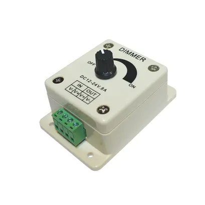СТЕНА МИНИ ЛЕД ДИМЕР 8A 96W/12V 192W/24V