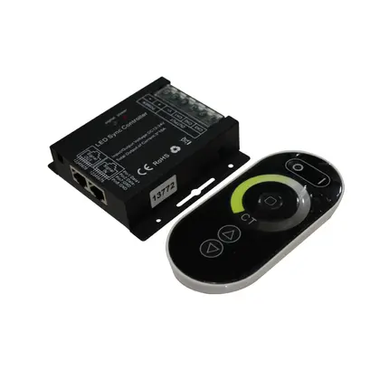 CCT ЛЕД КОНТРОЛЕР  16A 192W/12V 384W/24V & RF TOUCH ДИСТАНЦИОННО