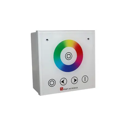 СТЕНЕН СЕНЗОРЕН КОНТРОЛЕР ЗА БЕЗЖИЧНА LED ИНТЕЛИГЕНТНА RGB СИСТЕМА