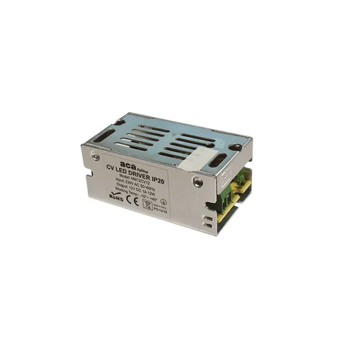 МЕТАЛЕН CV LED ДРАЙВЕР 12W 230V AC-12V DC 1A IP20 С КЛЕМА