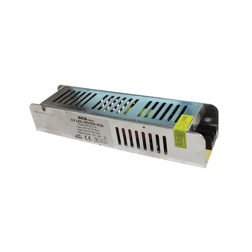 МЕТАЛЕН CV LED ДРАЙВЕР 120W 230V AC-24V DC 5A IP20 С КЛЕМА