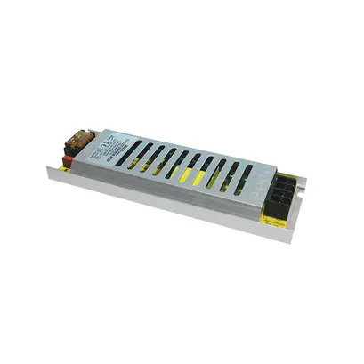 ТЪНЪК МЕТАЛЕН CV LED ДРАЙВЕР 60W 230V AC-12V DC 5A IP20 С КЛЕМА