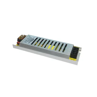 ТЪНЪК МЕТАЛЕН CV LED ДРАЙВЕР 60W 230V AC-24V DC 2.5A IP20 С КЛЕМА