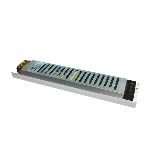 ТЪНЪК МЕТАЛЕН CV LED ДРАЙВЕР 150W 230V AC-12V DC 12.5A IP20 С КЛЕМА