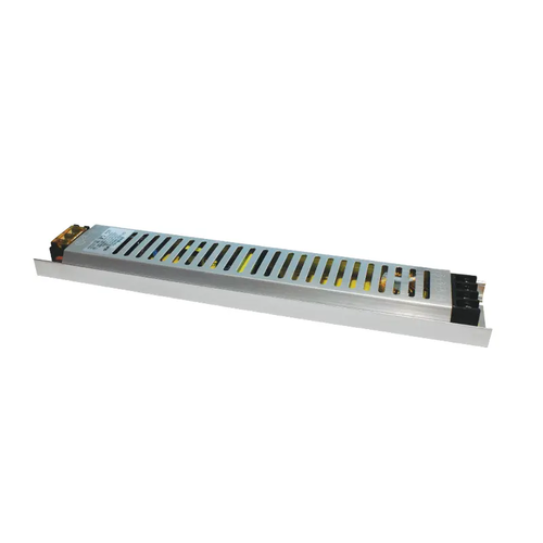 ТЪНЪК МЕТАЛЕН CV LED ДРАЙВЕР 200W 230V AC-24V DC 8.33A IP20 С КЛЕМА