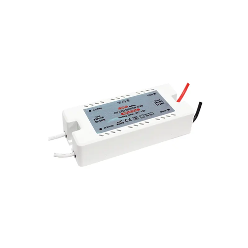 МИНИ ПЛАСТМАСОВ CV LED ДРАЙВЕР 24W 230V AC-24V DC 1A IP20 С КАБЕЛИ