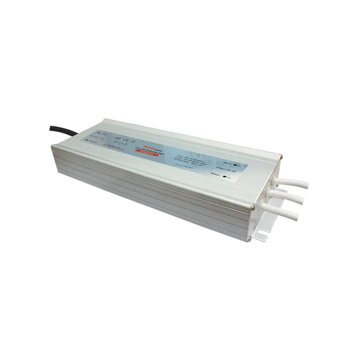 METAL CV LED DRIVER 250W 230V AC-24V DC 10.4A IP67 WITH CABLES