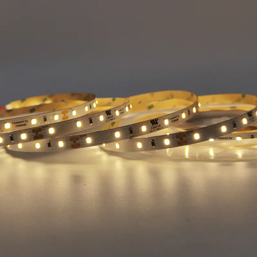 LED SMD STRIP 24V DC 7.2W/M 3000K 800LM/M IP20 8MM CRI80 OSRAM 2835 60LEDS/M 3SDCM 5M REEL 5YRS - изображение 2