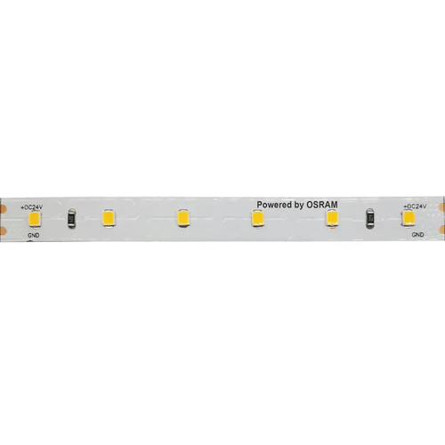 LED SMD STRIP 24V DC 12W/M 3000K 1250LM/M IP20 10MM CRI80 OSRAM 2835 60LEDS/M 3SDCM 5M REEL 5YRS