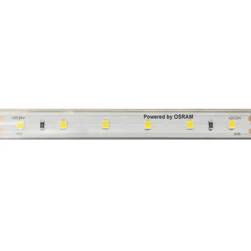LED SMD STRIP 24V DC 12W/M 3000K 1250LM/M IP66 12MM CRI80 OSRAM 2835 60LEDS/M 3SDCM 5M REEL 5YRS