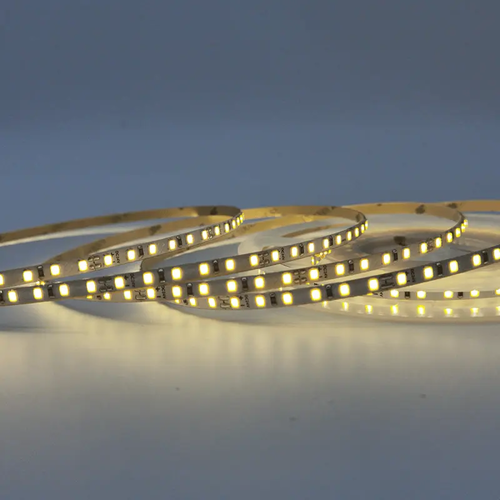 LED SMD STRIP 24VDC 9.6W/M 3000K 1010LM/M IP20 5MM CRI80 EPISTAR 2835 120LEDS/M 5SDCM 5M REEL3YRS - изображение 2