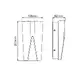 LED SMD WALL LUMINAIRE 11W 370LM 140° 230V AC 3.000K DARK GREY CRI80 IP65 30.000HRS - изображение 3