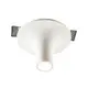 ^CEILING LUMINAIRE 1XGU10 TRIMLESS GYPSUM D23XH15CM AVA