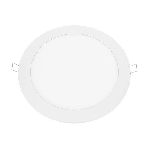 LED ТЪНЪК ПАНЕЛ БЯЛ КРЪГЪЛ ЗА ВГРАЖДАНЕ 23W 3000K 2050Lm Φ298mm 230V AC Ra80