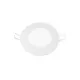 LED SLIM PANEL WHITE ROUND REC. 6W 4000K 470Lm Φ119mm 230V AC Ra80