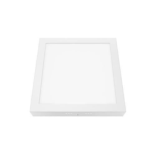 LED ТЪНЪК ПАНЕЛ БЯЛ КВАДРАТЕН ЗА ВЪНШЕН МОНТАЖ 18W 6500K 1800Lm 208x208mm 230V AC Ra80
