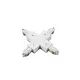 CONNECTOR CROSS FOR TRACK 2 WIRES WHITE