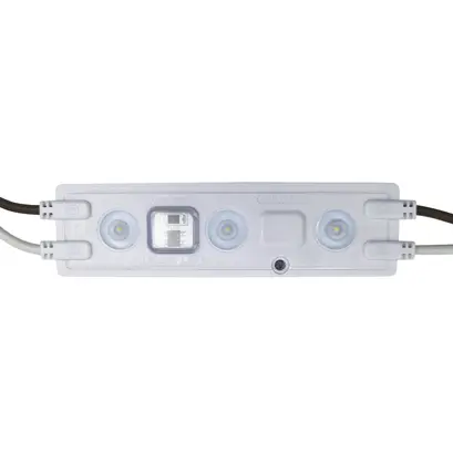 ^LED SMD МОДУЛ ЗА ТАБЕЛИ ABS 230V AC 2.5W 4000K 200LM IP67 155° 110x28x8.5MM 3x2835 5 ГОДИНИ (20 БР. В НИЗ)