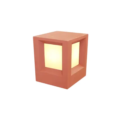 ^GARDEN LIGHTING 200MM IP65 E27 E27 Max.7W RARE CEMENT & PC COVER