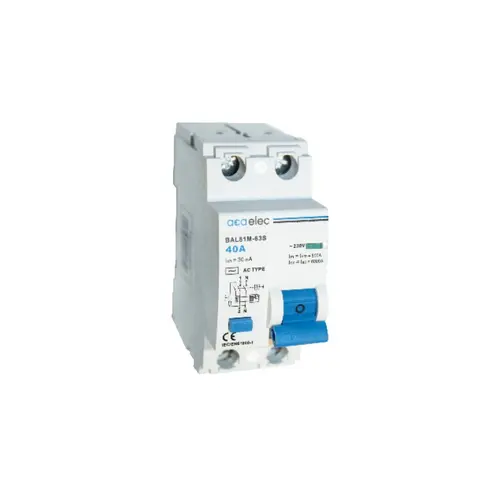 ДТЗ 2x63A 30mA 2M AC-Тип