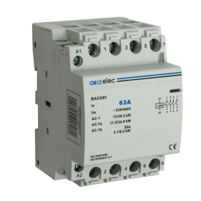 КОНТАКТОР 63A 4NO 230V 3M