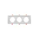 CONSOLE AR111 XMQ TRIPLE WHITE 185x485