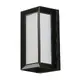 RECTANGLE LUMINAIRE E27 18W IP54 RAL7016M