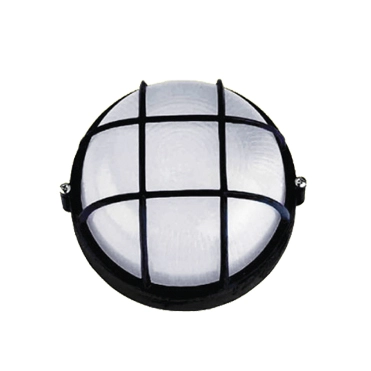 CEILING LAMP ΙΡ45 Ε27 60W BLACK RAL C0026