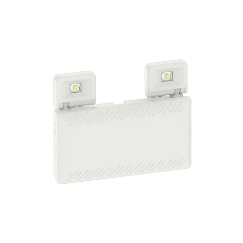 НЕПОСТОЯННО АВАРИЙНО LED IP65 2X2W 3 ЧАСА 500LM 6000K 230V AC, С БУТОН ЗА ТЕСТ И ФУНКЦИЯ ЗА САМОТЕСТ