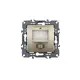 PRIME СЕНЗОР ЗА ДВИЖЕНИЕ (L+N) 180-250VAC 400W(40VA) 5-7m 3-7Lux30-260sec IP20 МАТОВО ШАМПАНСКО