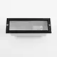 RECESSED GARDEN LIGHT No64 WITH GRILLE BLACK RAL C0026