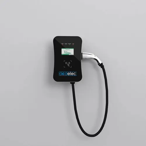 EV CHARGER CHARGING MODE 3 3PH 32A 22KW WITH PLUG 5m TYPE 2