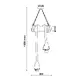 PENDANT 2XE27 BAMBOO+ROPE 11Χ30ΧΗ160CM max. MERLIN - изображение 2