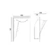 GYPSUM TRIMLESS WALL INDIRECT LIGHTING OPENING LEFT 350*247*180 1XE14 GEO - изображение 3