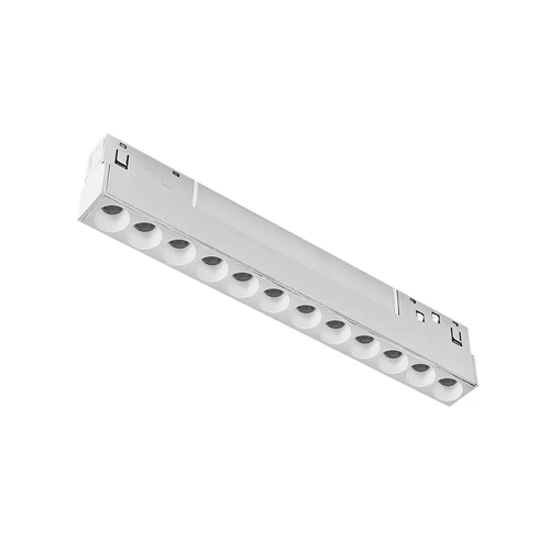 МАТОВО БЯЛ МАГНИТЕН ЛИНЕЕН 48V DC 12W 3000K 1000LM 36° OSRAM RA90 L220MM